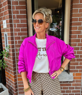 Azzurro Bomber Magenta