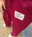 2-delige Comfyset Korte Mouw Bordeaux