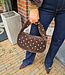 Lottie Bag Studs Donkerbruin