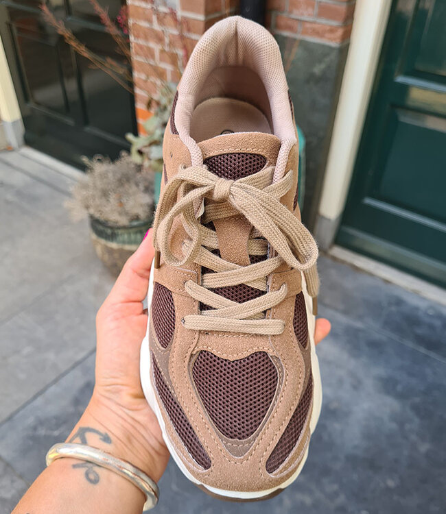 Sneakers Donkerbruin