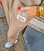2-delige Comfyset Korte Mouw Taupe