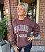 Oversized Sweater Super Soft Paris Donkerbruin