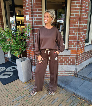 2-delige Comfyset BALLON Mouw Donkerbruin
