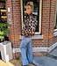 Soft Bomber Grove Leo Print
