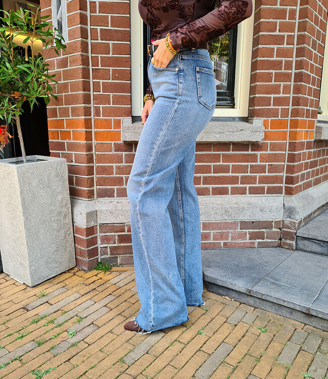 Queen Hearts 3636-19 Mid Blue