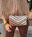 Clutch/Tas Luxe Shimmer Brons