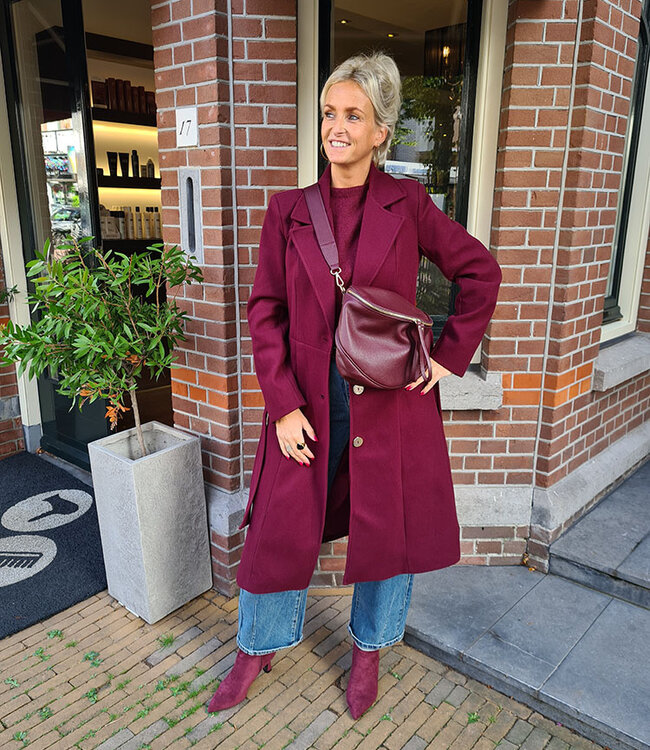 Tas Big Buidel Bordeaux