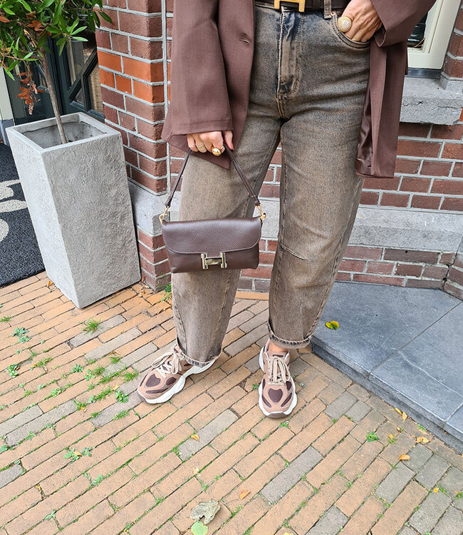 H Little Bag Donkerbruin