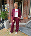 Ambika Tee Saint Tropez Wit/Bordeaux