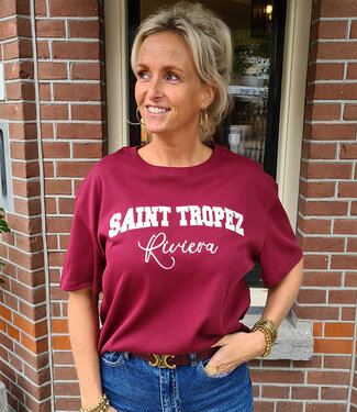 Ambika Tee Saint Tropez BORDEAUX