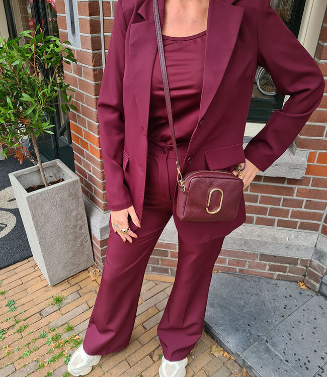 Look-a-Like MJ Tas Bordeaux