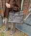 Birdie Bag Shopper Donkerbruin