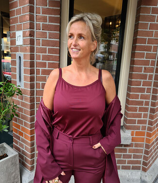 Traveller Basic Top Bordeaux