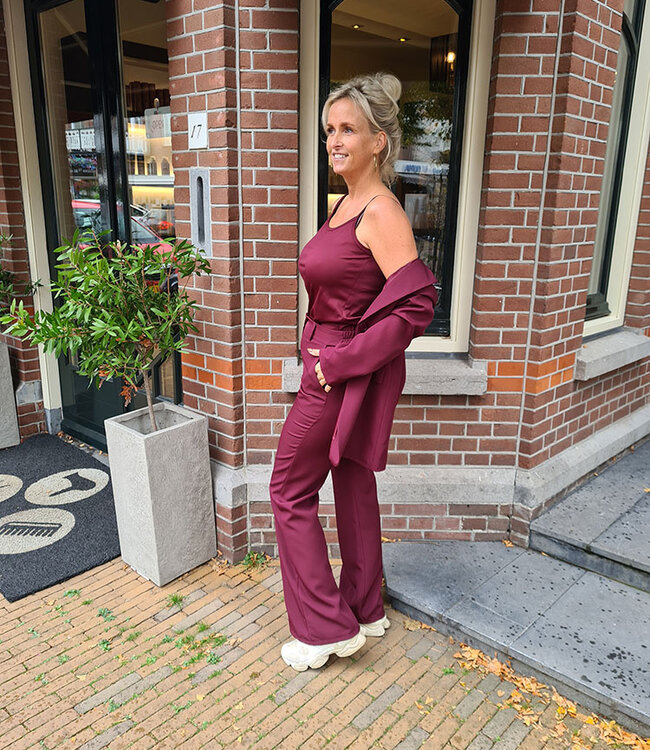 Traveller Basic Top Bordeaux