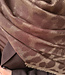 Shawl Leo Shimmer Donkerbruin