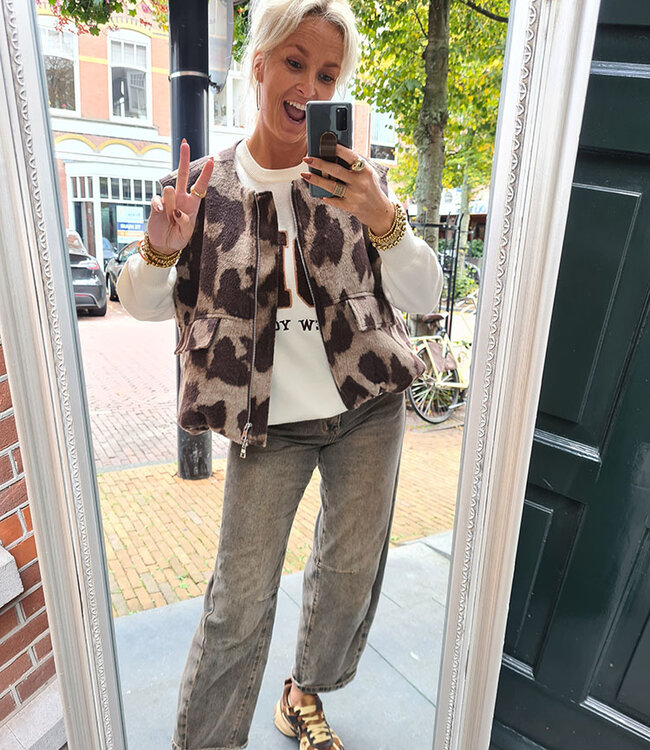 Oversized Knit Sweater SOHO Crème