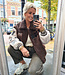 Teddy Jack Emblemen Crème/Donkerbruin