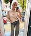 Oversized Trui met strikjes Beige