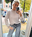 Super Soft Knit Lange Mouw Licht Taupe