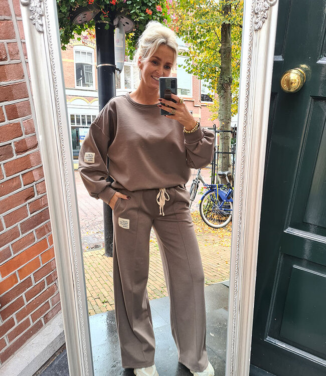 2-delige Comfyset BALLON Mouw Taupe