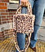Kleine Handtas Faux Fur Leo