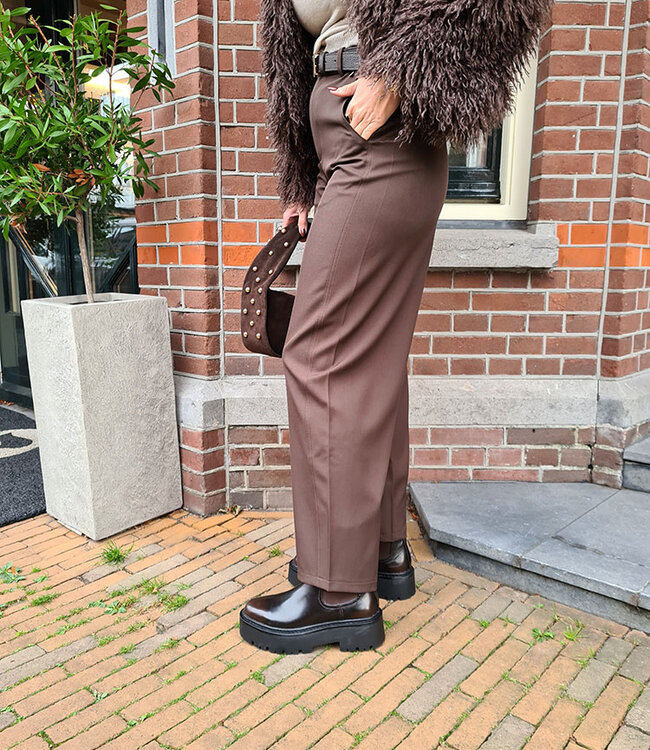 Ambika Ballon Pantalon Donkerbruin