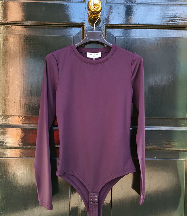 BODY Travel Longsleeve Donkerpaars