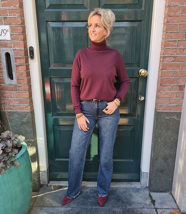 Basic Loose Fit Coltrui Bordeaux