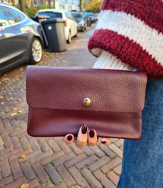 Clutch Tasje Bordeaux
