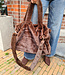 Faux Fur Shopper XL Donkerbruin