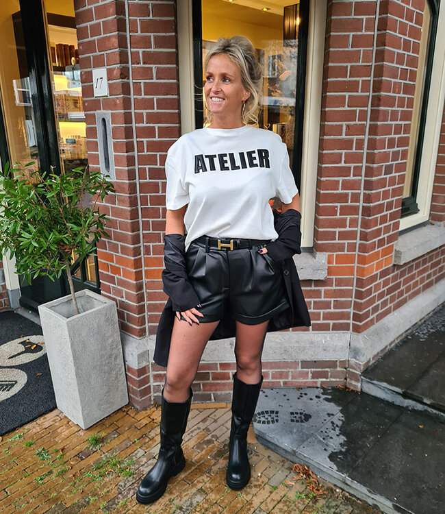 Ambika Tee Atelier Wit/Zwart