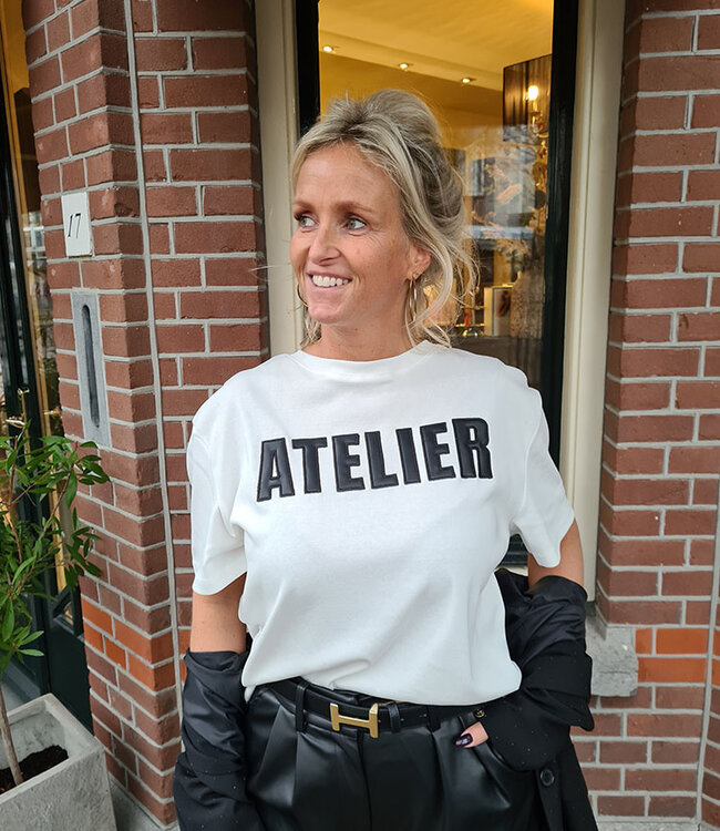 Ambika Tee Atelier Wit/Zwart