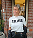 Ambika Tee Atelier Wit/Zwart
