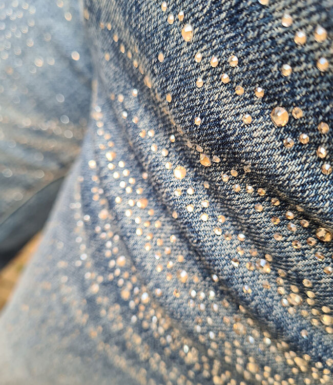 Jeans Strass Ballon 1011