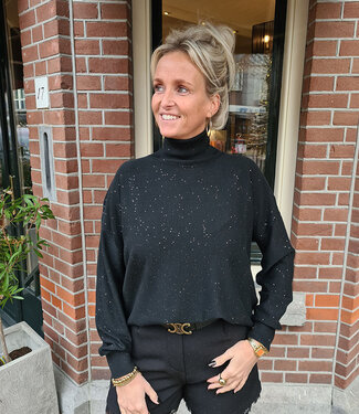 Basic Coltrui met Shimmer Zwart