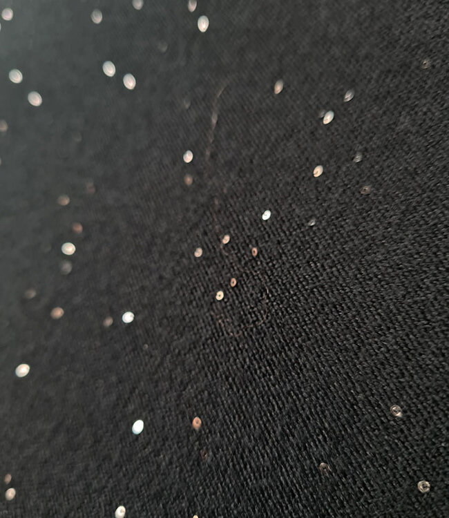 Basic Coltrui met Shimmer Zwart