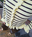 Knit Ruffle Vestje Streep Zachtgeel