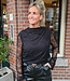 Lace Longsleeve met Ondertop Zwart