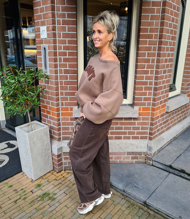 Sweater Saint Taupe/Bruin