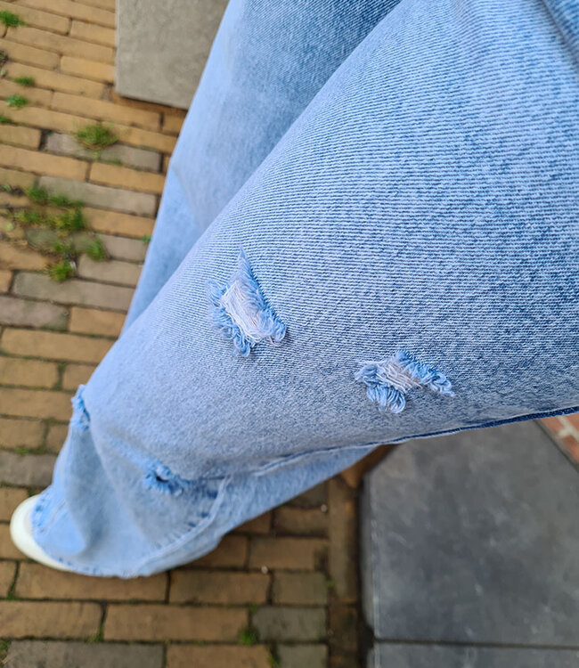 Queen Hearts Jeans Schuine naad 3829