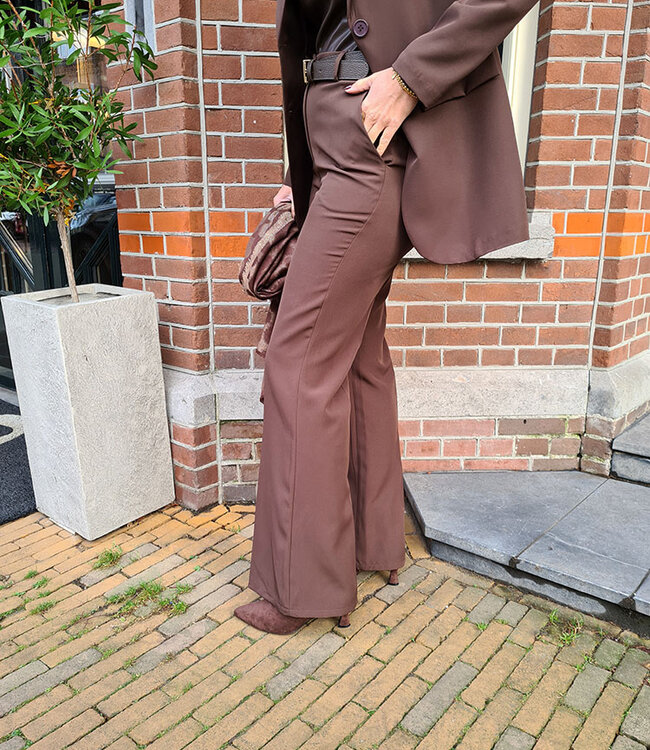Pantalon Biba Donkerbruin 2.0