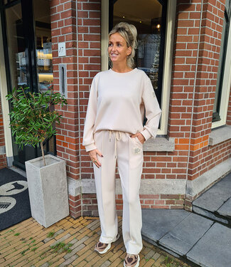 2-delige Comfyset Lange Mouw Crème