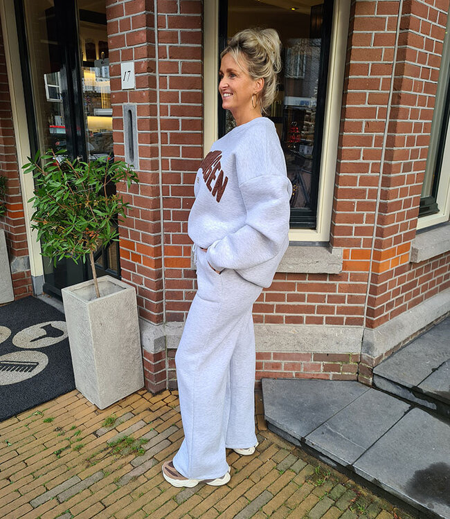 2-Delige Comfyset met Fleece Copenhagen Grijs