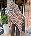 Shawl Leo Donkerbruin/ Zwart Gemêleerd