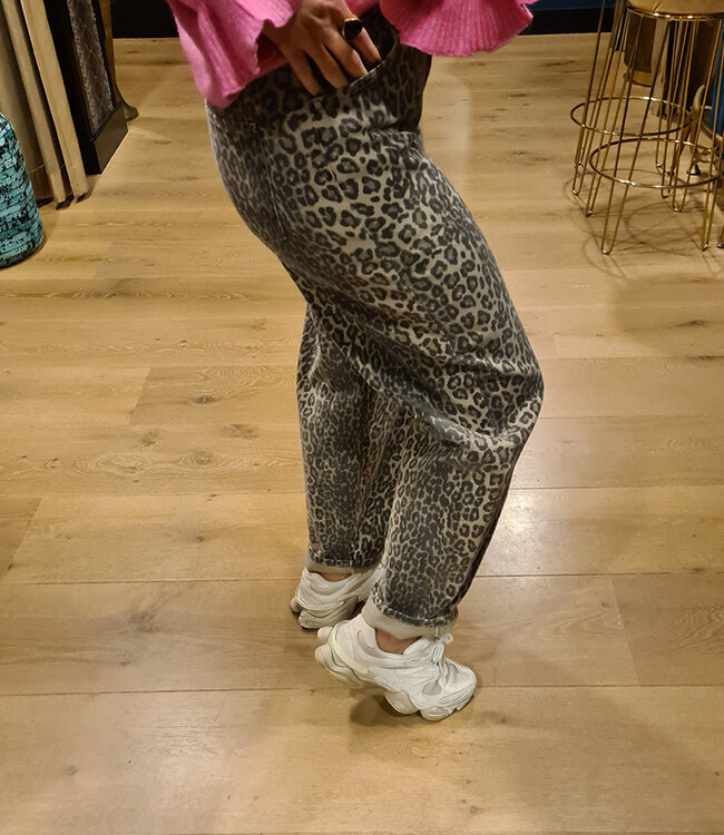 Ballon Jeans Leo Print