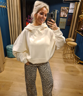 Oversized Hoodie Créme