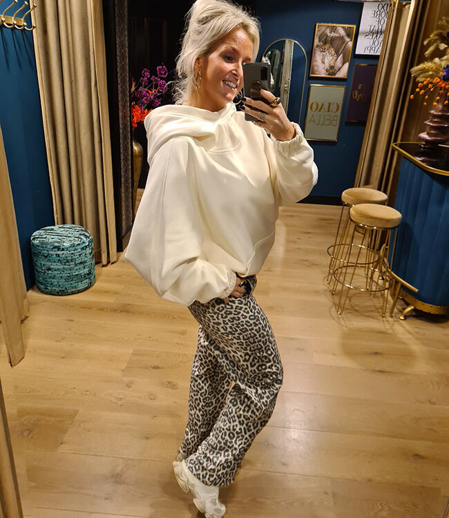 Oversized Hoodie Créme