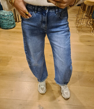 Azzurro Stretchie Ballon Jeans