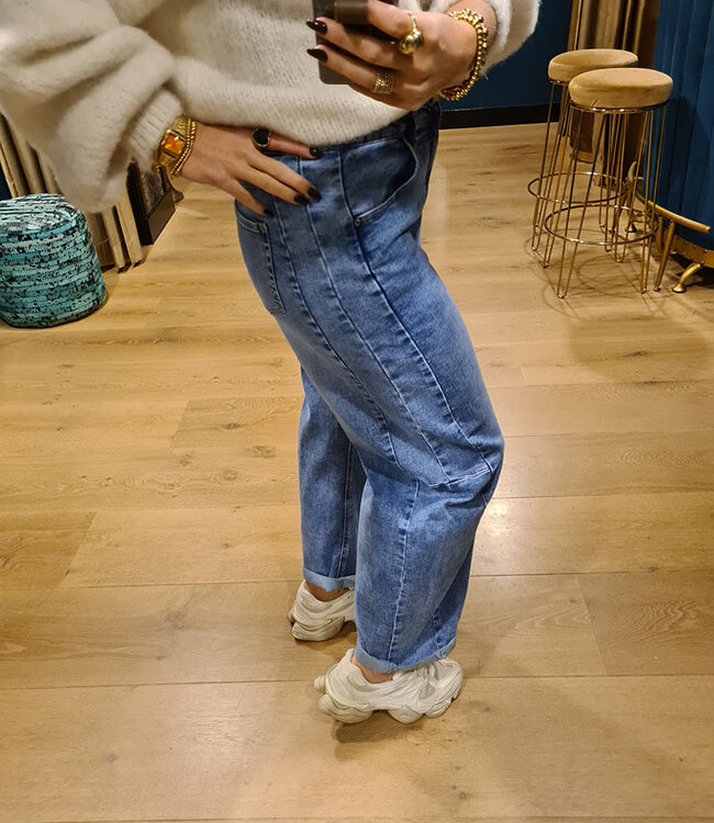 Azzurro Stretchie Ballon Jeans