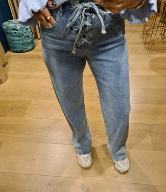 Wide Leg Jeans Laulia Veter